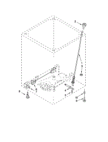 Suspension Parts parts for Kenmore Washer 110.24084200 (11024084200, 110 24084200) from AppliancePartsPros.com