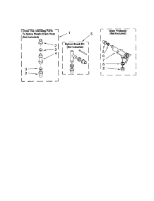 Water System parts for Kenmore Washer 110.24292300 (11024292300, 110 24292300) from AppliancePartsPros.com