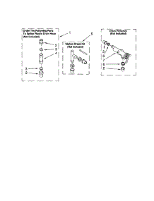 Water System parts for Kenmore Washer 110.24432300 (11024432300, 110 24432300) from AppliancePartsPros.com