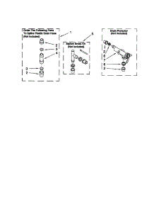 Water System parts for Kenmore Washer 110.24712300 (11024712300, 110 24712300) from AppliancePartsPros.com