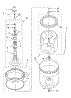 Agitator, Basket And Tub Parts