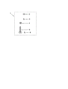 Miscellaneous parts for Kenmore Washer 110.23032100 (11023032100, 110 23032100) from AppliancePartsPros.com