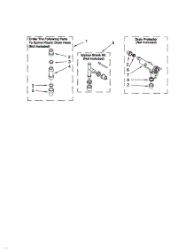 Water System parts for Kenmore Washer 110.23912101 (11023912101, 110 23912101) from AppliancePartsPros.com