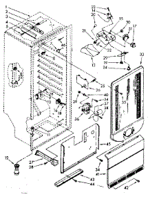 Liner Parts parts for Kenmore Freezer 106.8253580 (1068253580, 106 8253580) from AppliancePartsPros.com