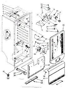 Liner Parts parts for Kenmore Freezer 106.8253581 (1068253581, 106 8253581) from AppliancePartsPros.com