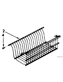 Shelf Parts parts for Kenmore Freezer 106.8260310 (1068260310, 106 8260310) from AppliancePartsPros.com