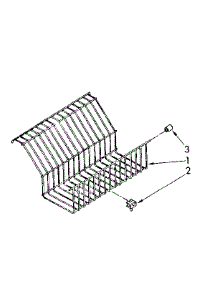 Shelf Parts parts for Kenmore Freezer 106.8262110 (1068262110, 106 8262110) from AppliancePartsPros.com