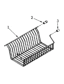 Shelf Parts parts for Kenmore Freezer 106.8262510 (1068262510, 106 8262510) from AppliancePartsPros.com