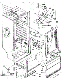 Liner Parts parts for Kenmore Freezer 106.8265582 (1068265582, 106 8265582) from AppliancePartsPros.com