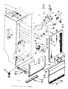 Liner Parts parts for Kenmore Freezer 106.8265980 (1068265980, 106 8265980) from AppliancePartsPros.com