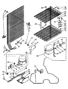 Unit Parts parts for Kenmore Freezer 106.8281511 (1068281511, 106 8281511) from AppliancePartsPros.com