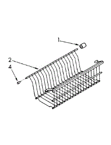 Shelf Parts parts for Kenmore Freezer 106.8282381 (1068282381, 106 8282381) from AppliancePartsPros.com