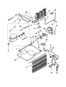 Unit parts for Kenmore Refrigerator 106.69857990 (10669857990, 106 69857990) from AppliancePartsPros.com