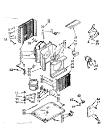 Unit Parts parts for Kenmore Heat Pump System 106.70050 (10670050, 106 70050) from AppliancePartsPros.com