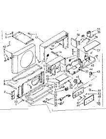 Air Flow Parts parts for Kenmore Heat Pump System 106.70100 (10670100, 106 70100) from AppliancePartsPros.com