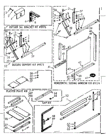 Accessory Kit Parts parts for Kenmore Heat Pump System 106.70160 (10670160, 106 70160) from AppliancePartsPros.com