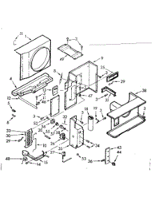 Air Flow Parts parts for Kenmore Heat Pump System 106.70175 (10670175, 106 70175) from AppliancePartsPros.com