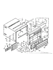Cabinet Parts parts for Kenmore Heat Pump System 106.70190 (10670190, 106 70190) from AppliancePartsPros.com