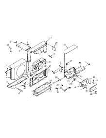 Air Flow Parts parts for Kenmore Heat Pump System 106.70600 (10670600, 106 70600) from AppliancePartsPros.com