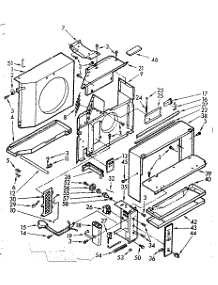 Air Flow Parts parts for Kenmore Heat Pump System 106.70725 (10670725, 106 70725) from AppliancePartsPros.com
