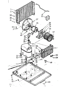 Unit Parts parts for Kenmore Heat Pump System 106.70726 (10670726, 106 70726) from AppliancePartsPros.com