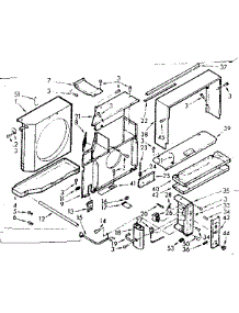 Air Flow Parts parts for Kenmore Heat Pump System 106.70730 (10670730, 106 70730) from AppliancePartsPros.com