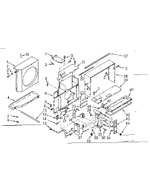 Air Flow Parts parts for Kenmore Heat Pump System 106.70800 (10670800, 106 70800) from AppliancePartsPros.com