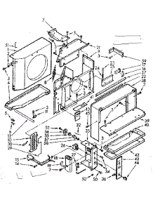 Air Flow Parts parts for Kenmore Heat Pump System 106.70805 (10670805, 106 70805) from AppliancePartsPros.com