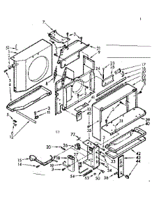 Air Flow Parts parts for Kenmore Heat Pump System 106.70806 (10670806, 106 70806) from AppliancePartsPros.com