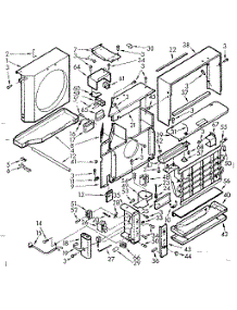 Air Flow Parts parts for Kenmore Heat Pump System 106.70830 (10670830, 106 70830) from AppliancePartsPros.com