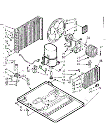 Unit Parts parts for Kenmore Heat Pump System 106.70830 (10670830, 106 70830) from AppliancePartsPros.com