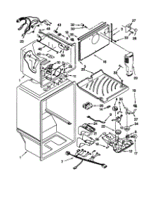 Liner parts for Kenmore Refrigerator 106.70857990 (10670857990, 106 70857990) from AppliancePartsPros.com