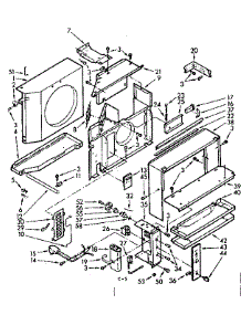 Air Flow Parts parts for Kenmore Heat Pump System 106.71021 (10671021, 106 71021) from AppliancePartsPros.com