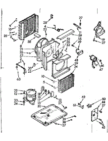 Unit Parts parts for Kenmore Heat Pump System 106.71054 (10671054, 106 71054) from AppliancePartsPros.com