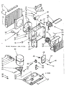 Unit Parts parts for Kenmore Heat Pump System 106.71121 (10671121, 106 71121) from AppliancePartsPros.com