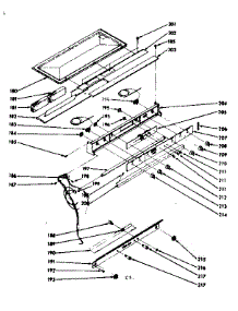Control Panel Section parts for Kenmore Range 103.7986800 (1037986800, 103 7986800) from AppliancePartsPros.com