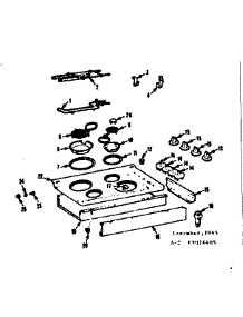 Main Top Section parts for Kenmore Wall Oven 103.9016646 (1039016646, 103 9016646) from AppliancePartsPros.com
