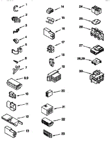 Wiring Harness parts for Kenmore Washer 110.26294691 (11026294691, 110 26294691) from AppliancePartsPros.com