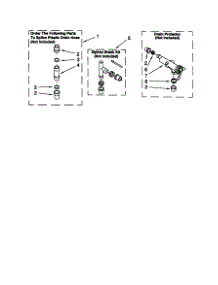 Water System parts for Kenmore Washer 110.26294693 (11026294693, 110 26294693) from AppliancePartsPros.com