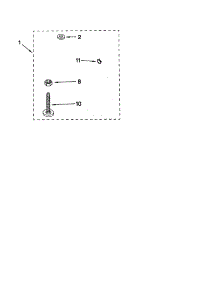 Miscellaneous parts for Kenmore Washer 110.26294694 (11026294694, 110 26294694) from AppliancePartsPros.com