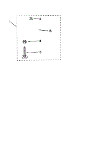 Miscellaneous parts for Kenmore Washer 110.26294695 (11026294695, 110 26294695) from AppliancePartsPros.com