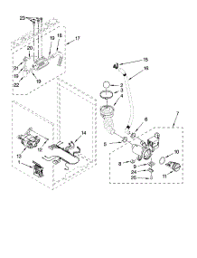 Steamer, Pump And Motor Parts, Optional Parts (Not Inc parts for Kenmore Washer 110.2647751K (1102647751K, 110 2647751K) from AppliancePartsPros.com