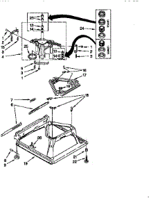 Machine Base parts for Kenmore Washer 110.26622690 (11026622690, 110 26622690) from AppliancePartsPros.com