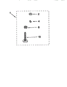 Miscellaneous parts for Kenmore Washer 110.26622691 (11026622691, 110 26622691) from AppliancePartsPros.com