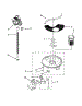 Pump, Washarm And Motor Parts