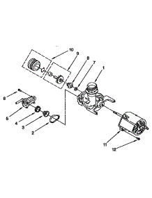 Pump And Motor Parts parts for Kenmore Dishwasher 665.1514590 (6651514590, 665 1514590) from AppliancePartsPros.com