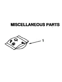 Miscellaneous Parts parts for Kenmore Dishwasher 665.1544590 (6651544590, 665 1544590) from AppliancePartsPros.com