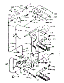 Burner Section parts for Kenmore Wall Oven 103.3277061 (1033277061, 103 3277061) from AppliancePartsPros.com