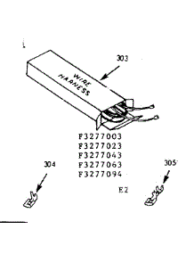 Wire Harness And Components parts for Kenmore Wall Oven 103.3277094 (1033277094, 103 3277094) from AppliancePartsPros.com