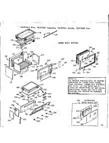 Upper Body Section parts for Kenmore Range 103.9747461 (1039747461, 103 9747461) from AppliancePartsPros.com